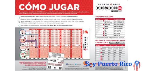 como se juega el powerball|Powerball también se juega y gana en Puerto Rico: sorteo del .